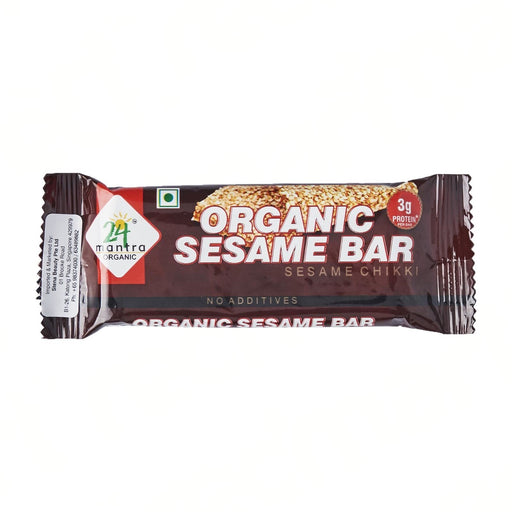 24 MANTRA Crisp Sesame Energy Bar (Certified ORGANIC)