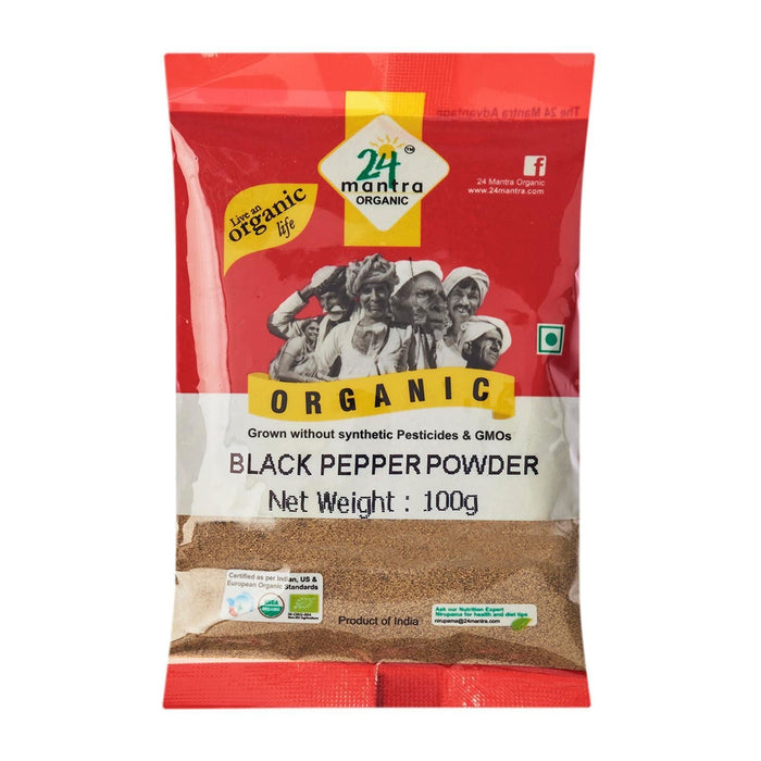 24 MANTRA Black Pepper Powder (Certified ORGANIC)