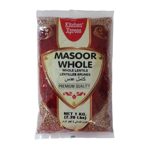 KITCHEN XPRESS Brown Masoor Dal Whole With Skin