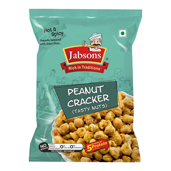 Jabsons Peanut Cracker(Tasty Nuts) - 140 g