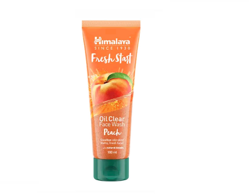Himalaya Herbals Peach Oil Clear Fresh Start Face Wash 
