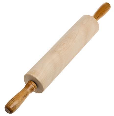 Wooden Dough Rolling Pin (111 W148)