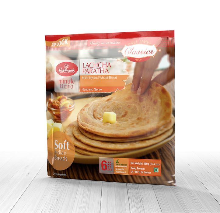 Haldiram's Lachcha Paratha (HR 1203) (Chilled)