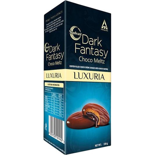 Sunfeast Dark Fantasy Luxuria Choco Meltz Cookies