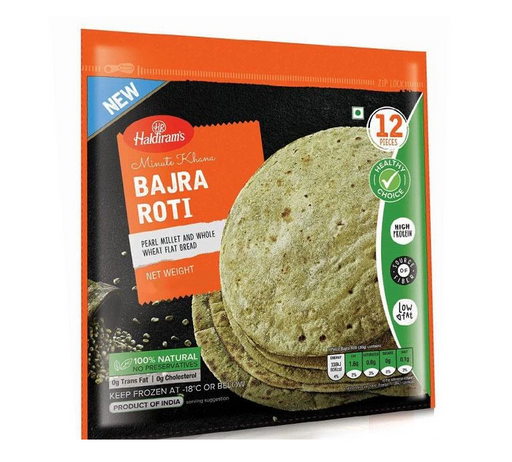 Haldiram's Delicious Bajra Roti (HR 2420) (Chilled)