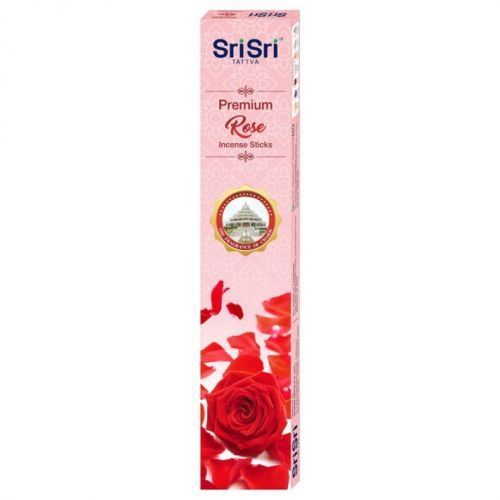 Sri Sri Tattva Premium Rose Incense Sticks (Agarbathi)