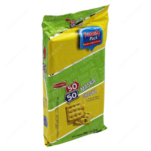 Britannia 50  50 Maska Chaska Biscuits  (Family Pack)