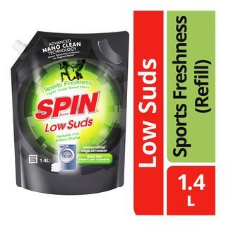 Spinmatic Low Suds Sport Freshness Liquid Detergent Refill