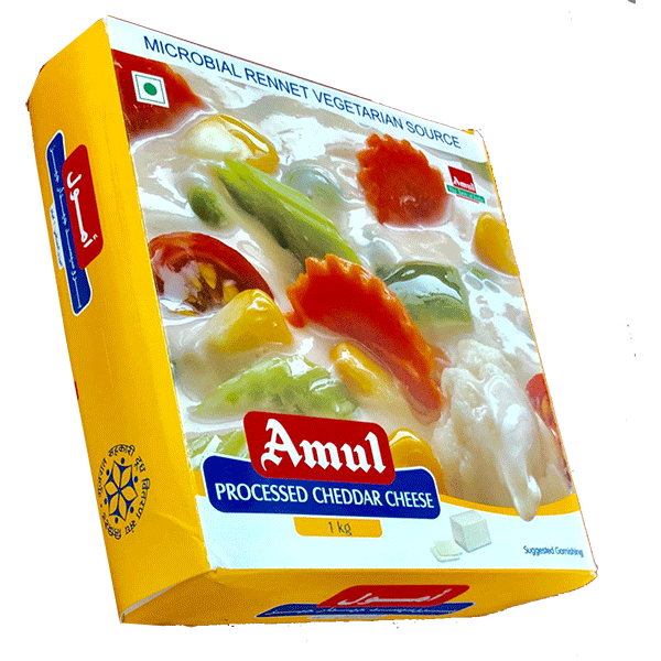 AMUL Cheddar Cheese Block (Chilled)