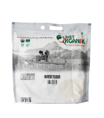 JUST ORGANIK Whole Wheat Atta (Certified ORGANIC) 