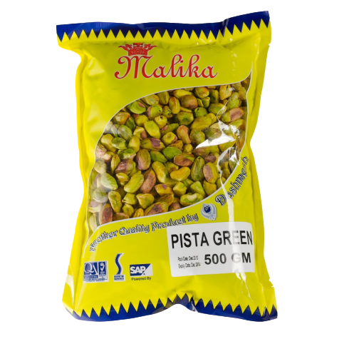 MALIKA Premium Quality Green Pistachios (Without Shell)
