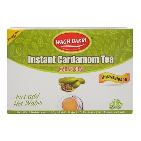 Wagh Bakri Cardamom Chai 2 in 1 Instant Tea Premix Unsweetened