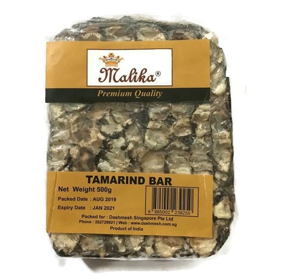 Malika White Tamarind Bar Seedless