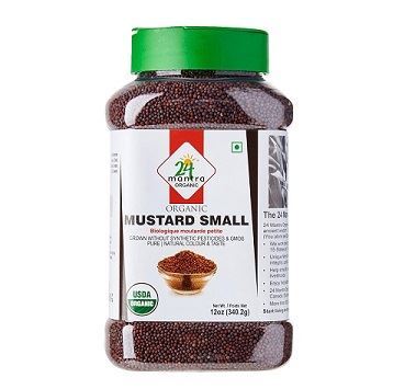 24 MANTRA Mustard Seeds Small (Certified ORGANIC)