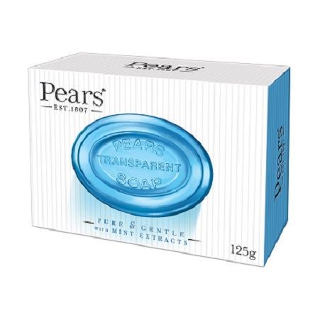 Pears Pure & Gentle Soap With Mint Extracts (Blue)