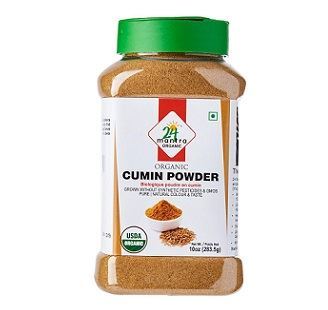 24 Manthra Organic Cumin Powder Jar (Certified ORGANIC)