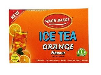 WAGH BAKRI Instant Ice Tea Orange Premix