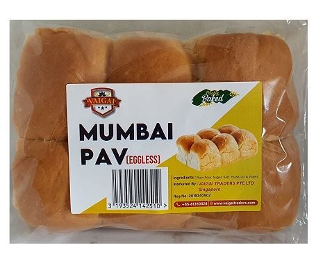 Vaigai Freshly Baked Mumbai Pav (Eggless) ~ Deliver Atleast 1 day before it Expires