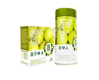 18 Herbs Green Tea Amla (Certified Organic)