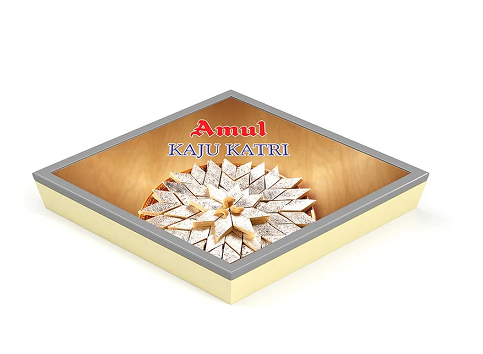 Amul Kaju Katri (Fresh Sweet) Chilled