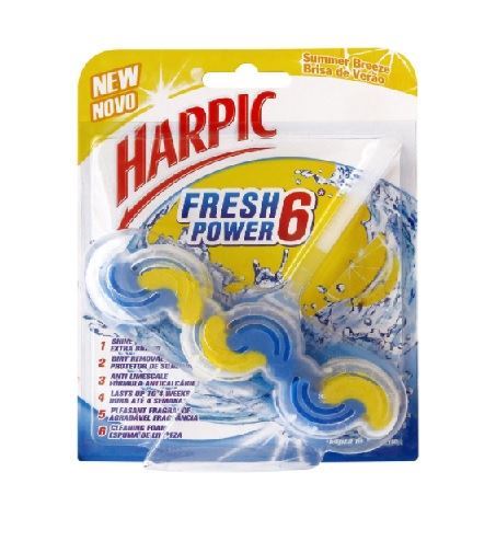 Harpic Wave Fresh Power 6 Sparkling Citrus Toilet Bowl Cleaner