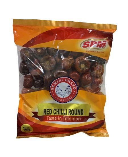 SPM Gemini Brand  Dried Red Chilli Round