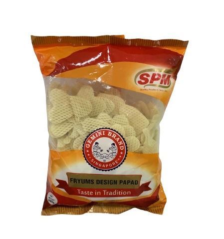 SPM Gemini Brand  Design Fryums (Papad)