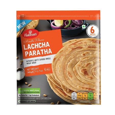 Haldiram's  Masala Lachcha Paratha (Chilled)