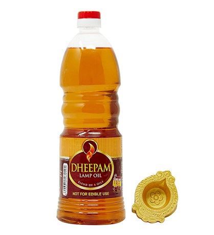 Dheepam Pooja/Prayer Lamp Oil ~ 1 Diya FREE