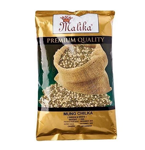 Malika Split Green Moong Dal (Mung Chilka) 
