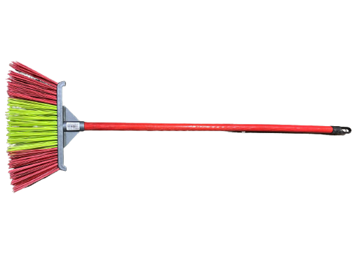 Hard Bristle Broom With Handle (112 66+WH)