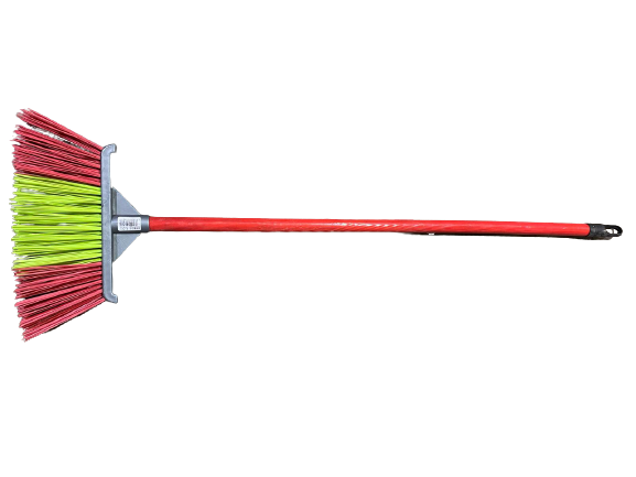 Hard Bristle Broom With Handle (112 66+WH)