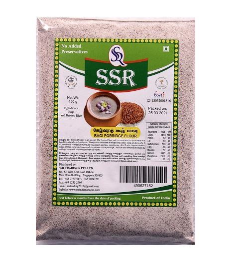 SSR Ragi Porridge Flour (Kelvaragu Koozh Mavu)