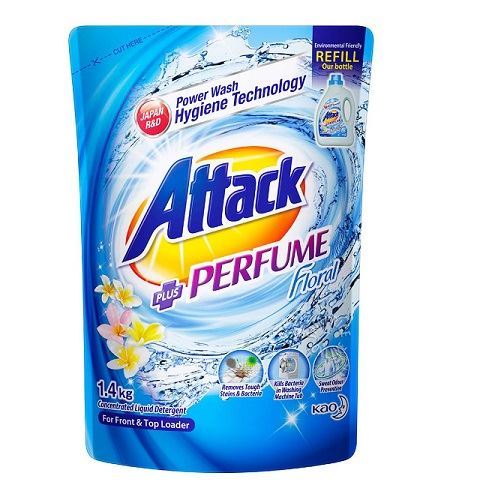 Attack Perfume Plus Floral Liquid Detergent Refill