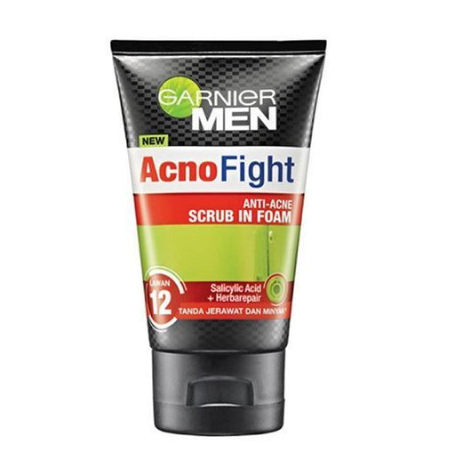 Garnier Men Acno Fight Anti Acne Scrub In Foam