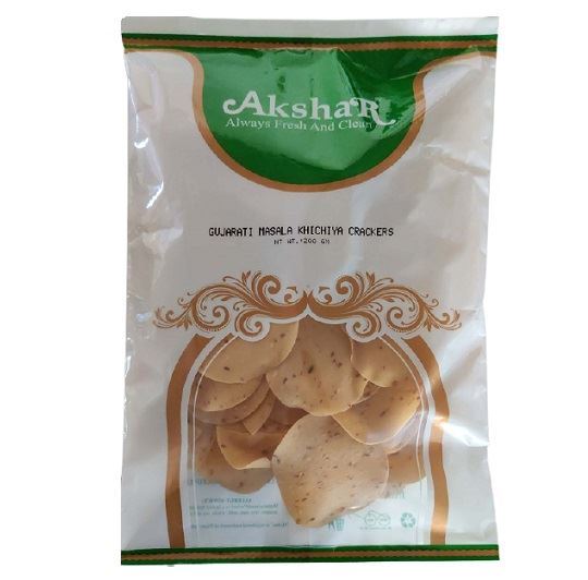 Akshar Gujarati Masala Khichya Crackers/Papad