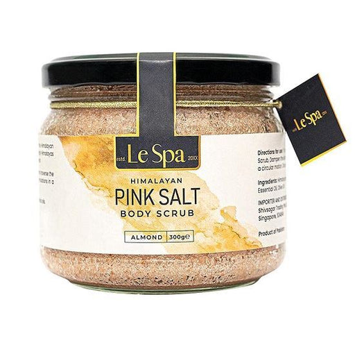 Le Spa Himalayan Pink Salt With Almond Body Scrub