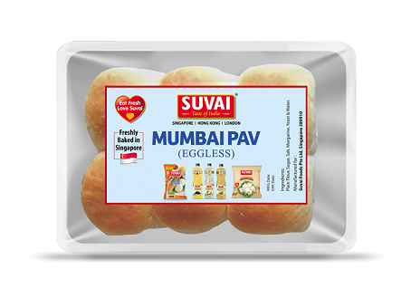Suvai Eggless Mumbai Pav