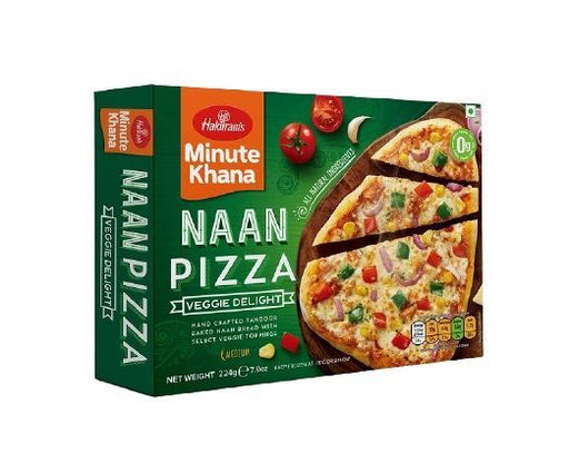 Haldiram's Naan Pizza Veggie Delight (Chilled)