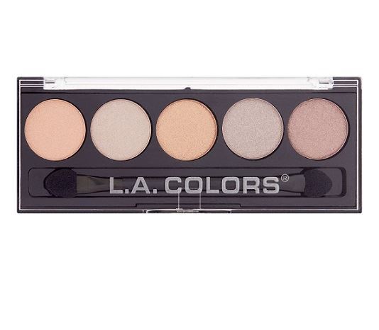 L.A.Colors Metallic 5 Colors Eyeshadow Tea Time (EP45)
