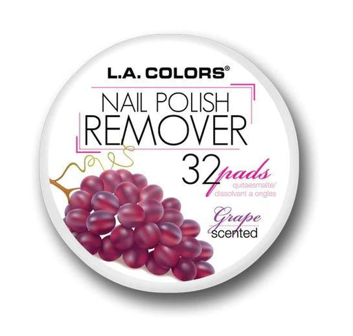 L.A.Colors Nail Polish Remover Pads Grape Scented (CNR963)