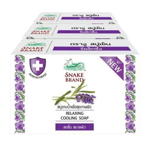 Snake Brand Cooling Soap Relaxing