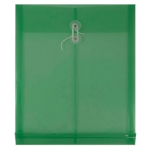 Flexi Brand String & Button Envelope GREEN (EN 01AS)