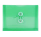 Flexi Brand String & Button Rectangle Envelope GREEN (EN 01AL)