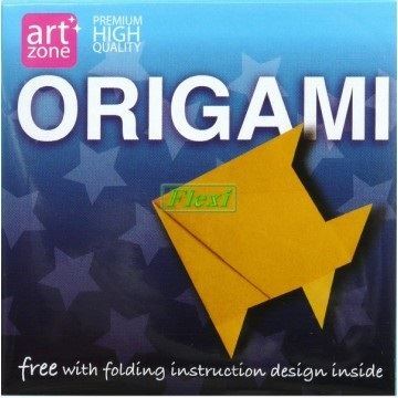 Flexi Brand Origami Paper Assorted Colours (V 1010)