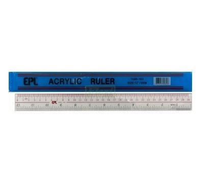 Flexi Brand EPL Acrylic Ruler 30 cm (103)