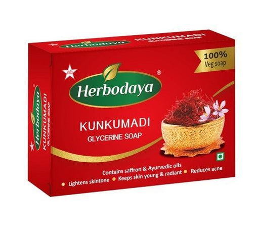 Herbodaya Saffron (Kunkumadi) Glycerine Soap