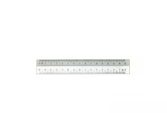 Flexi Half Transparent Plastic Ruler 6" (15 cm)