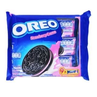 OREO Cream Filled Sandwich Cookies Multipack Strawberry Flavored