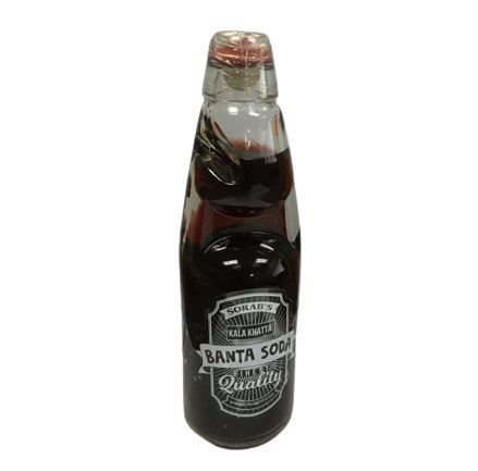 Sorab's Banta Goli Soda Bottle Kala Khatta Flavor
